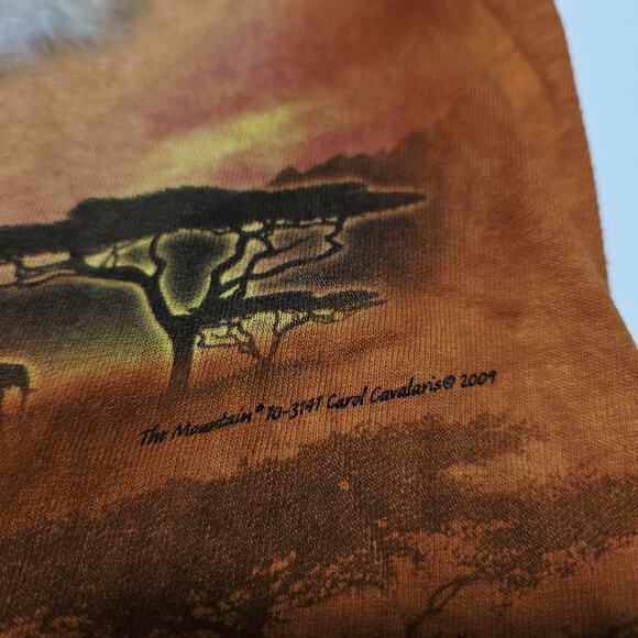 The Mountain Lions Tie Dye T-Shirt Men’s Small Orange 2009 Graphic - Picture 2 of 5